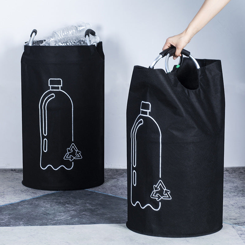 82L Portable Foldable Waste Storage Container with Handle