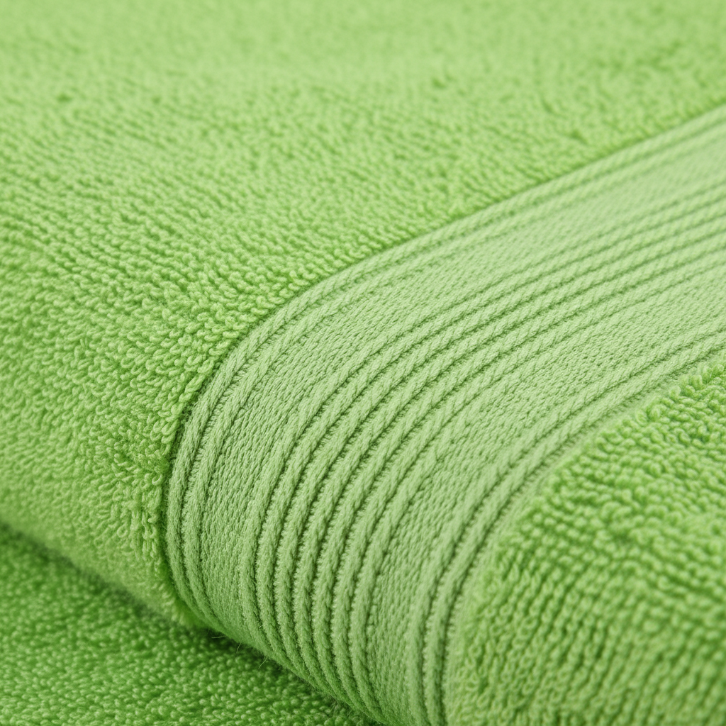 10 Piece Cotton Terry Towel Set for Bathroom with Absorbent Bath and Washcloths - Image 3