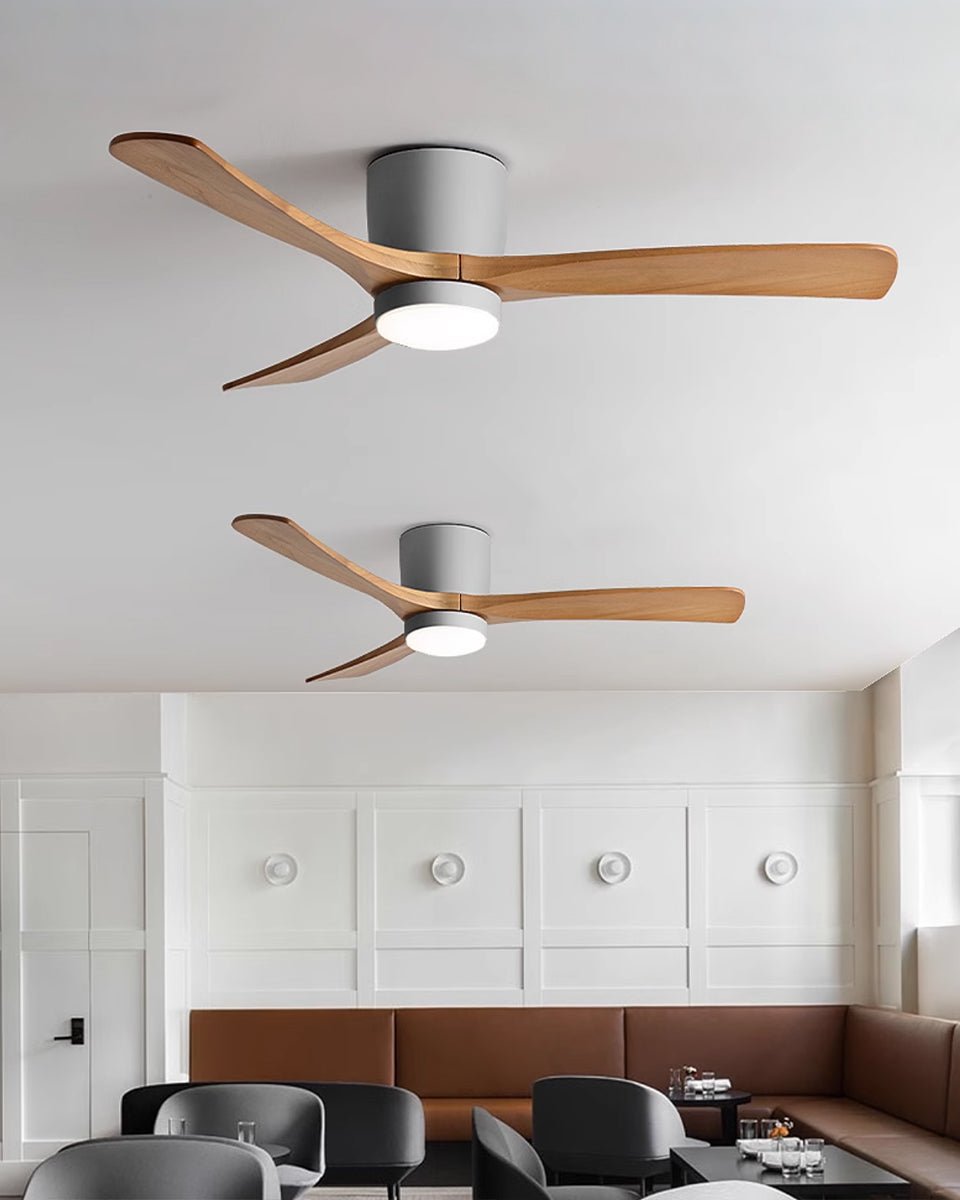 Modern LED Ceiling Fan Light with Remote Control