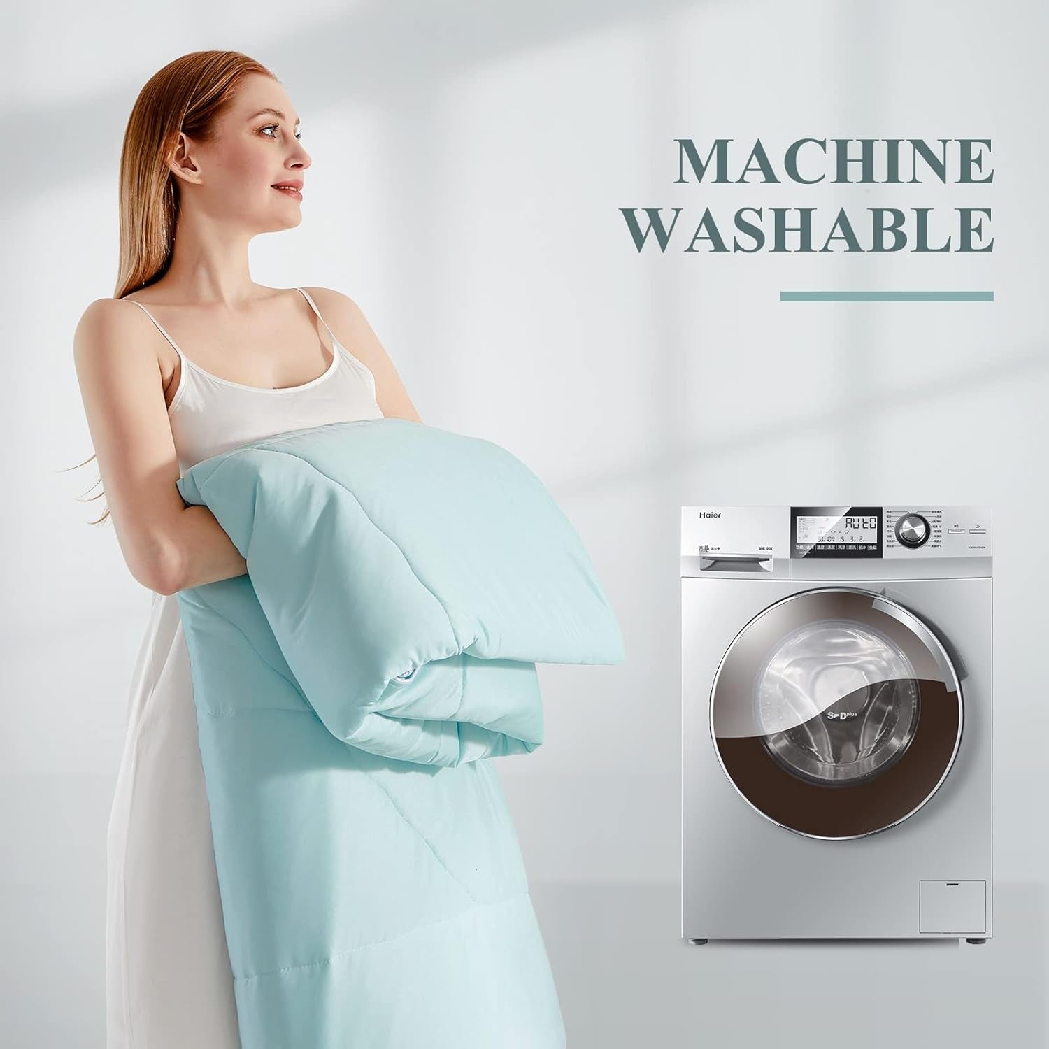 Ultra Soft Cooling Comforter Breathable Lightweight Quilt