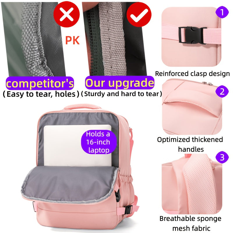 Large Capacity Carry-On Travel Backpack