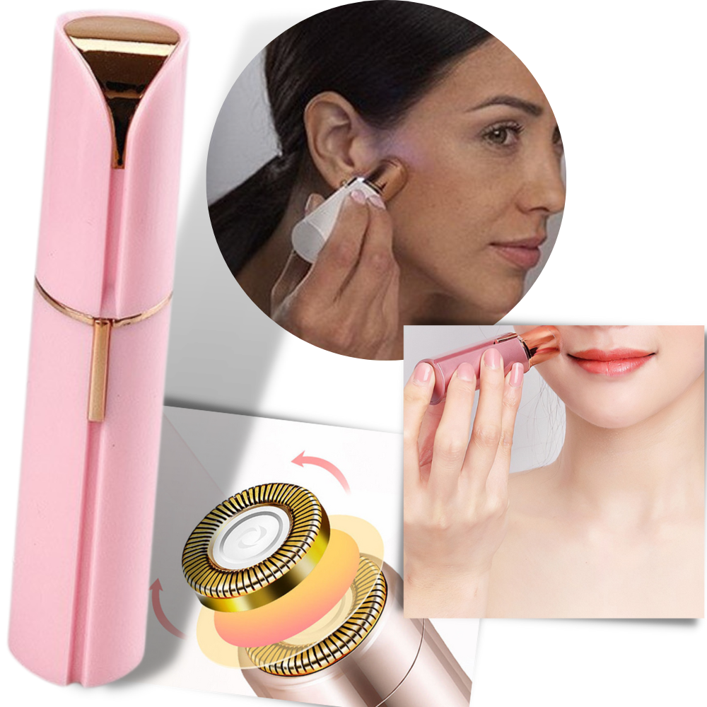 Electric Facial Hair Remover with Precision Trimmer