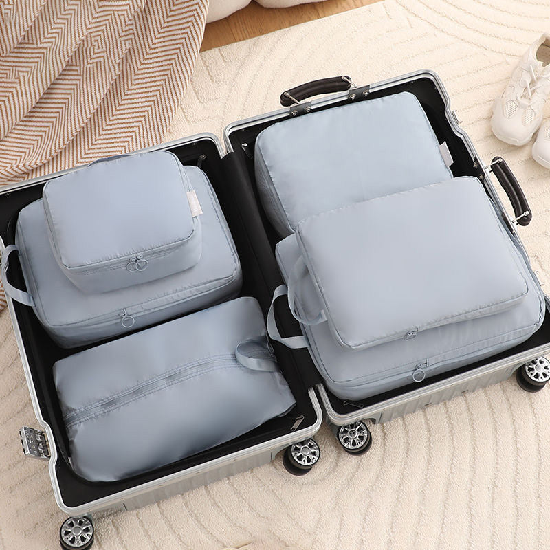 6 Piece Compression Packing Cube Travel Storage Set