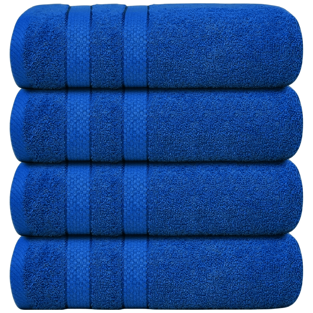 4-teiliges übergroßes Badetuch-Set 75 × 150 cm saugfähig