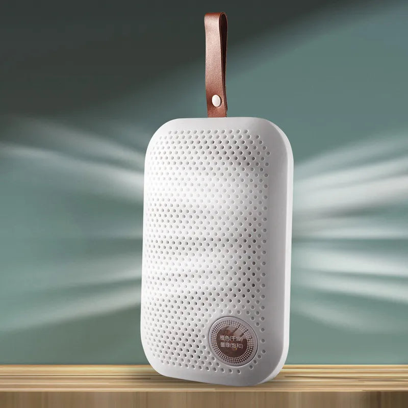Closet Dehumidifier for Small Spaces Basements and Crawl with Rechargeable Silica Gel