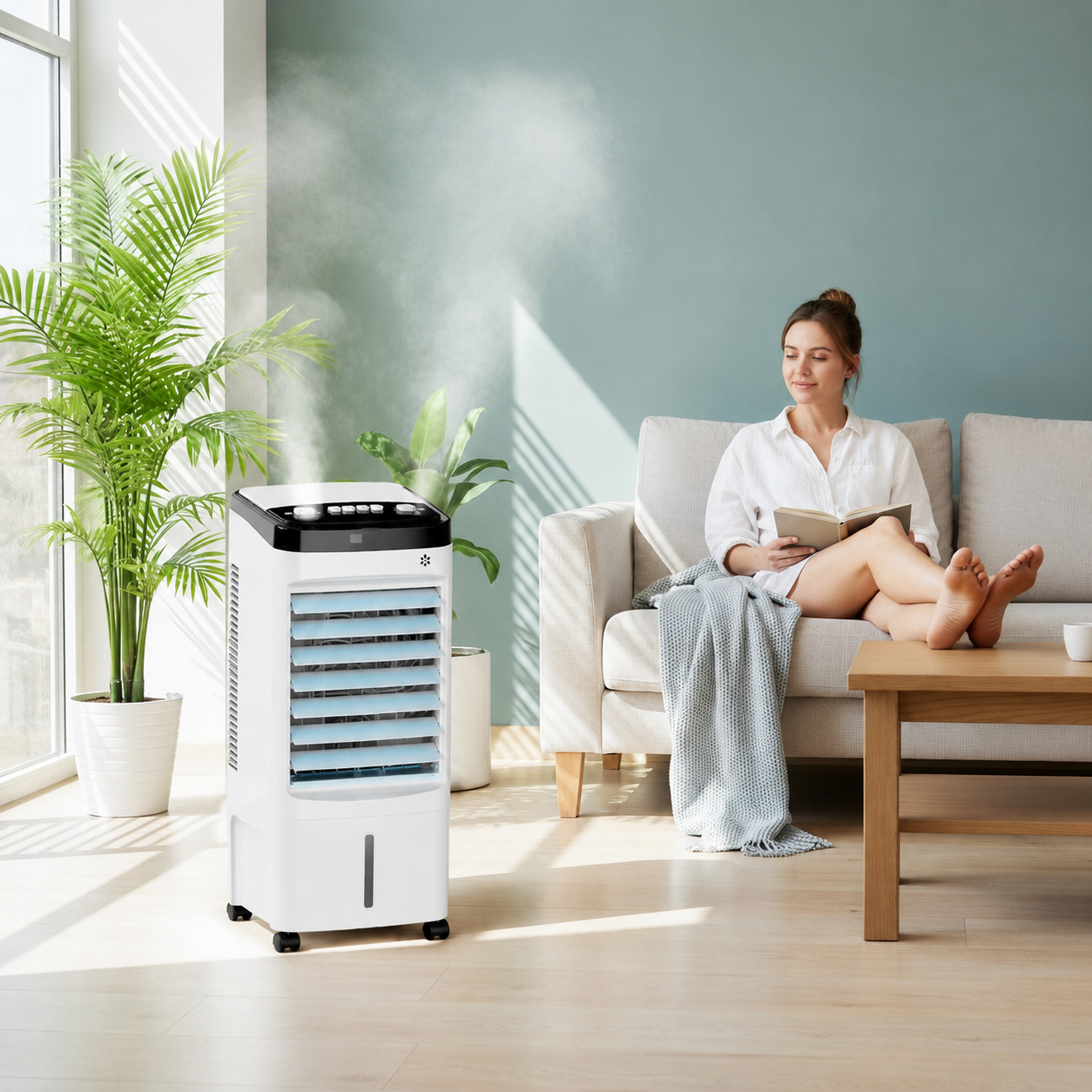 Portable Air Conditioner 12000 BTU with Fan and Dehumidifier