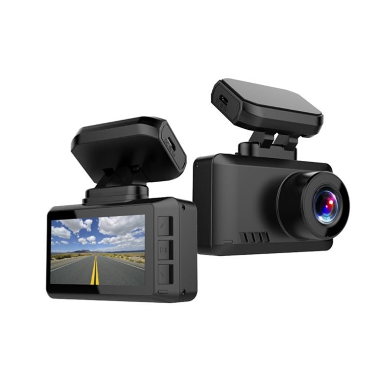 4K Wireless Car Dashboard Camera with Built-In Screen and GPS - Image 1
