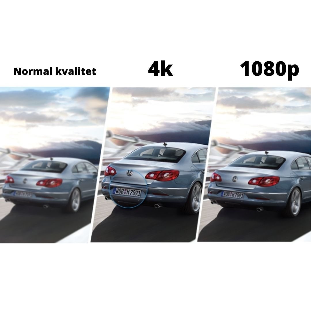 4K Wireless Car Dashboard Camera with Built-In Screen and GPS - Image 4