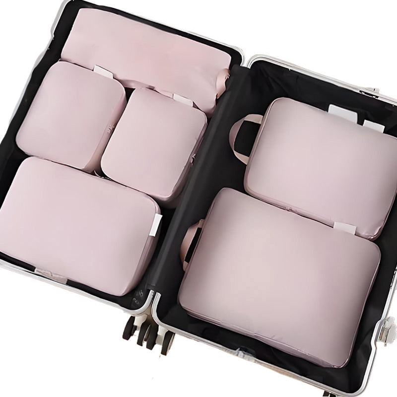 6 Piece Compression Packing Cube Travel Storage Set