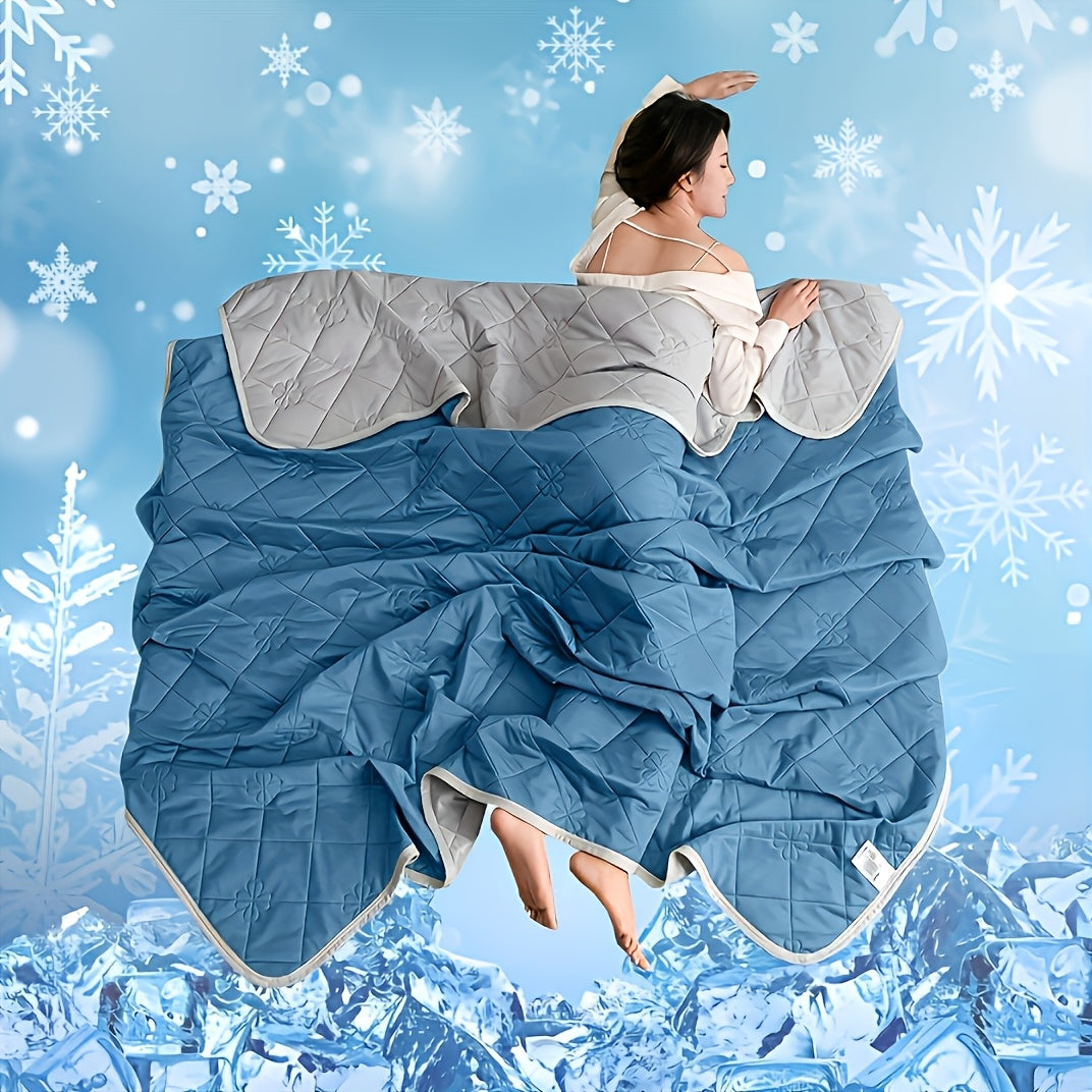 Lightweight Cooling Blanket Soft Breathable Sleeping Cover