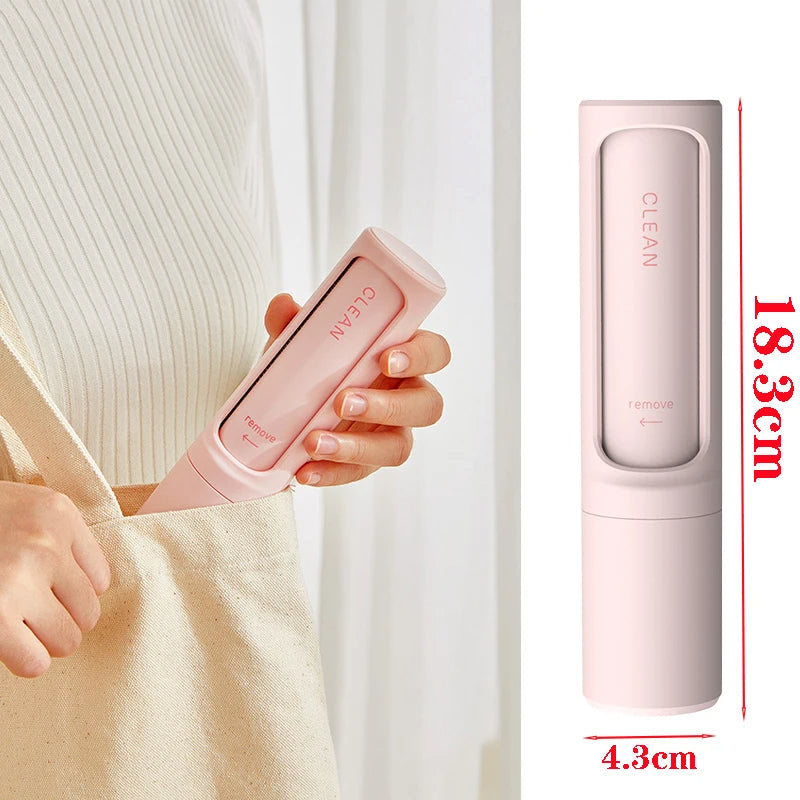 Reusable Lint Roller with Self Cleaning Pet Hair Remover