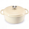 6-Quart Enameled Cast Iron Dutch Oven Pot with Lid for Braising and Bread Baking - Image 5