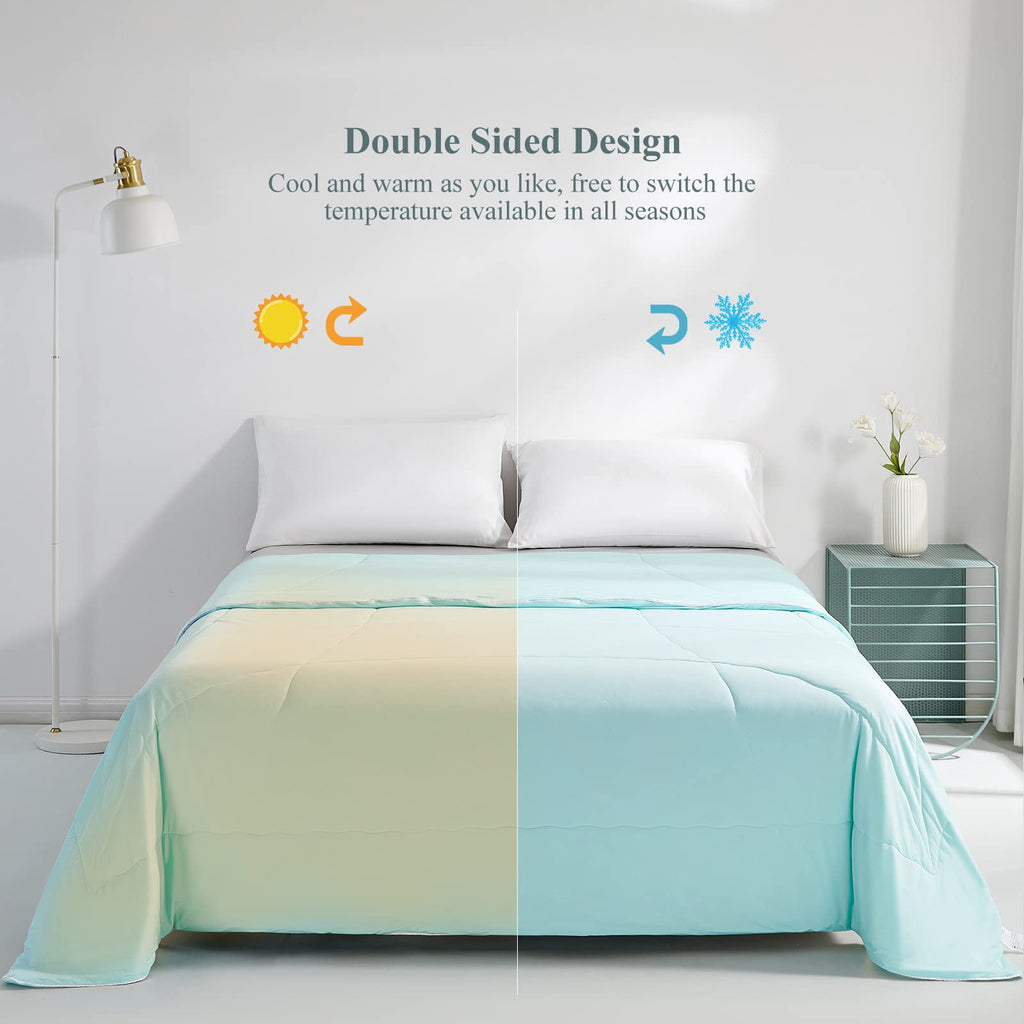 Ultra Soft Cooling Comforter Breathable Lightweight Quilt