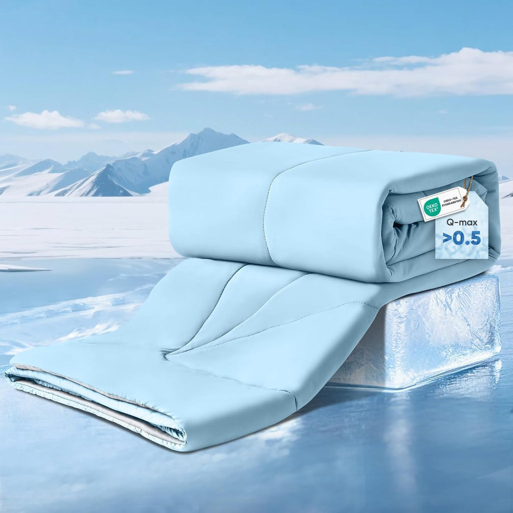 Ultra Soft Cooling Comforter Breathable Lightweight Quilt