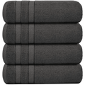 4-teiliges übergroßes Badetuch-Set 75 × 150 cm saugfähig