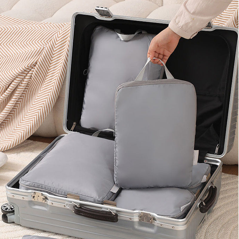 6 Piece Compression Packing Cube Travel Storage Set