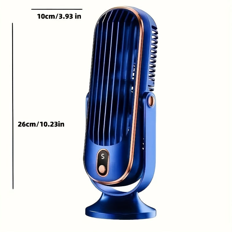 Portable 5-Speed USB Cooling Fan with Dual Motor Design