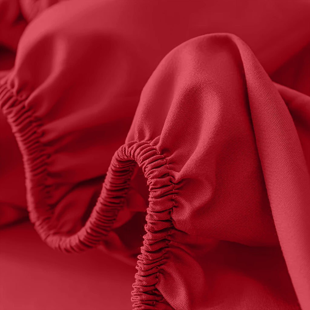 Extra Deep Fitted Bed Sheet Soft Wrinkle Resistant