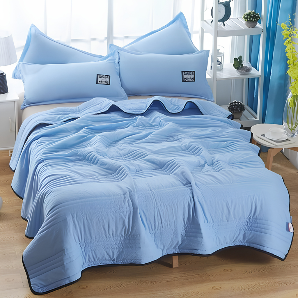 Cooling Blanket for Hot Sleepers and Night Comfort