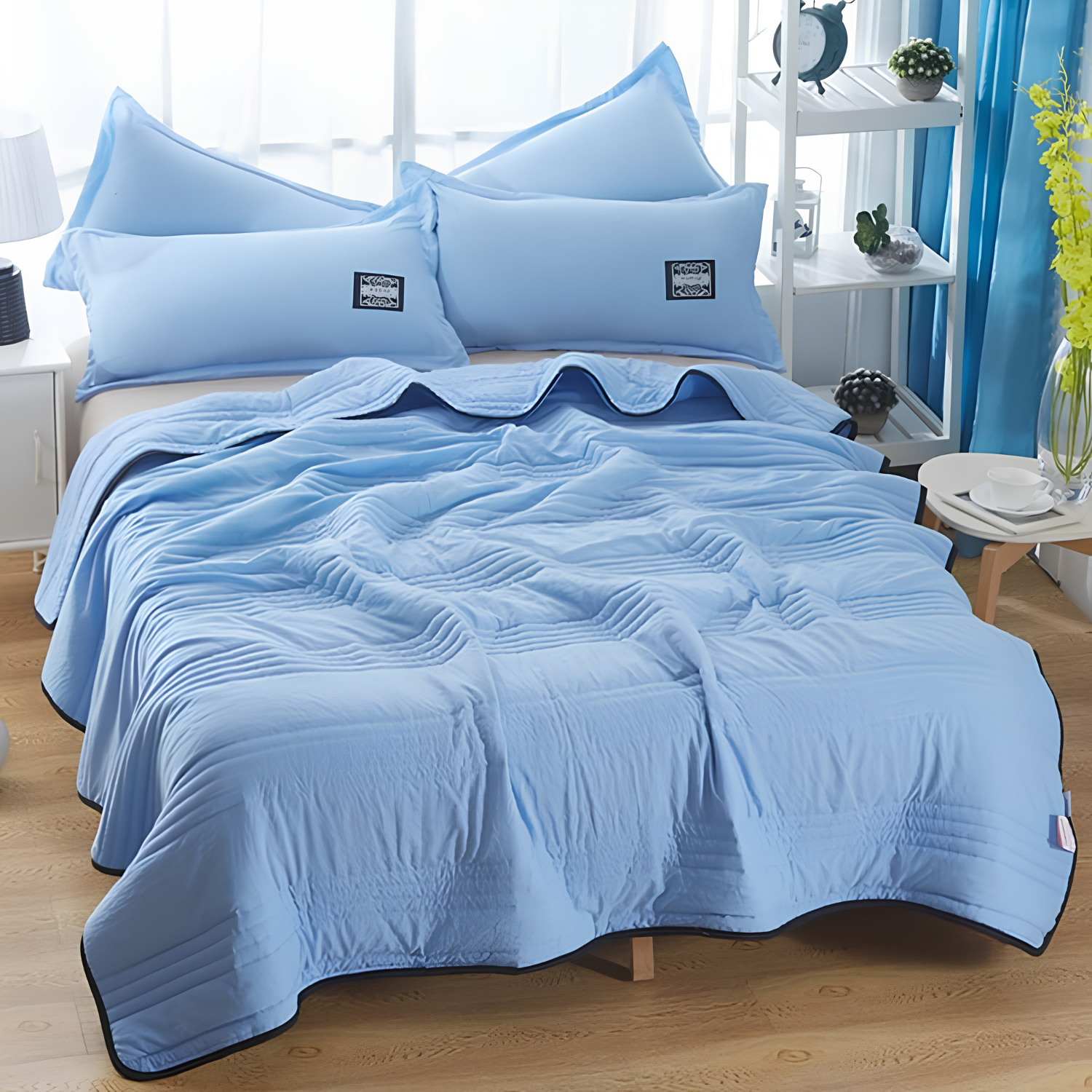 Cooling Blanket for Hot Sleepers and Night Comfort