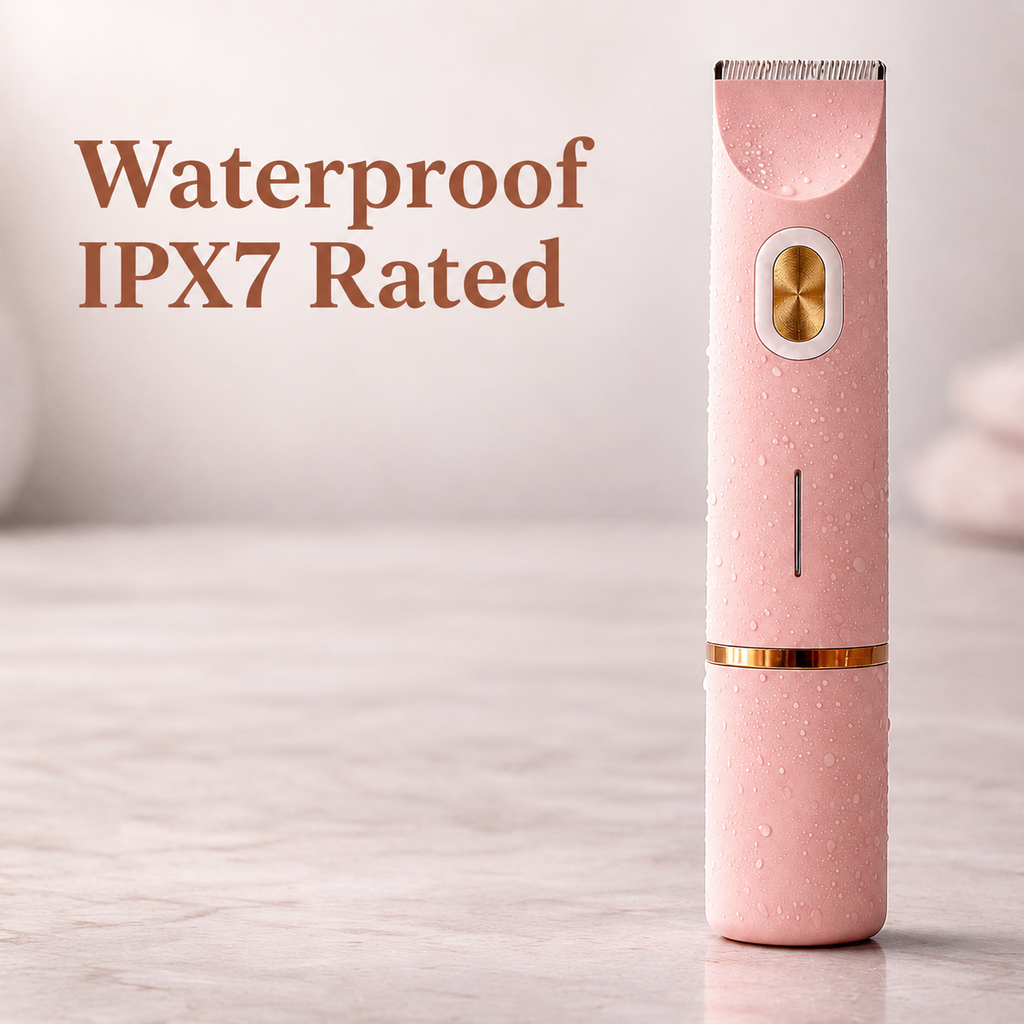 Women's Rechargeable Electric Body Grooming Shaver