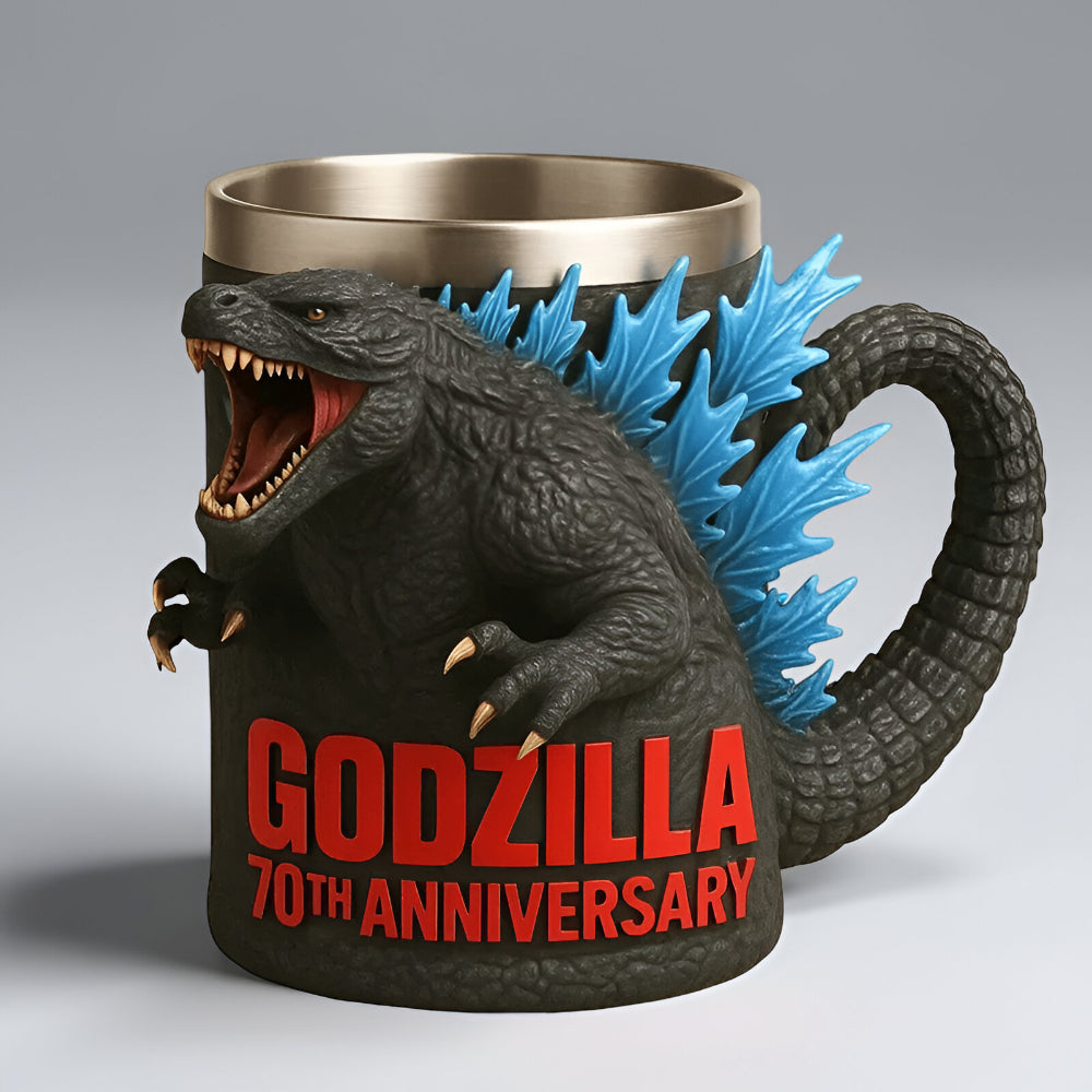 3D Monster Figure Coffee Mug Novelty Drink Cup