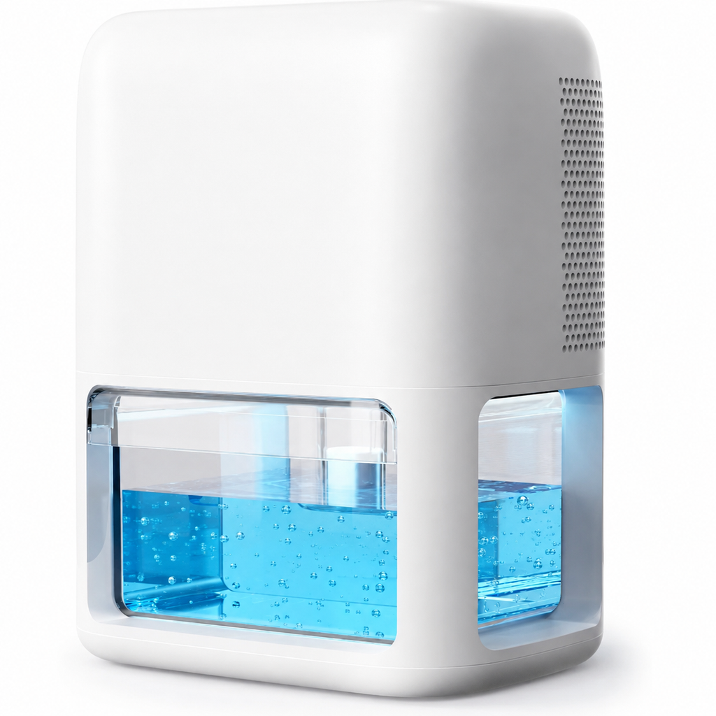 Compact Portable Dehumidifier with Quiet Operation