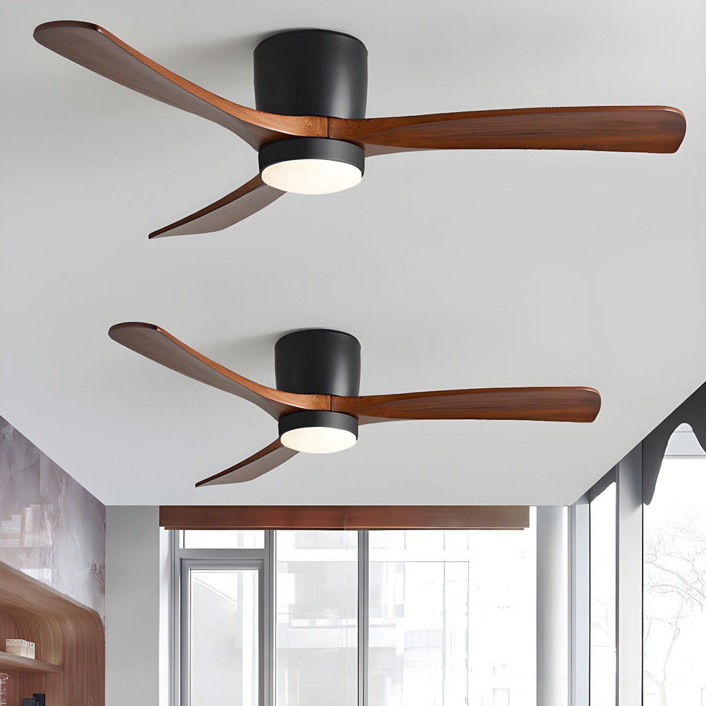 Modern LED Ceiling Fan Light with Remote Control