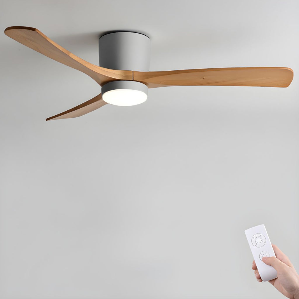 Modern LED Ceiling Fan Light with Remote Control