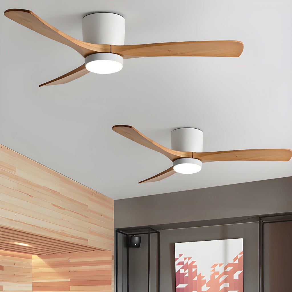 Modern LED Ceiling Fan Light with Remote Control