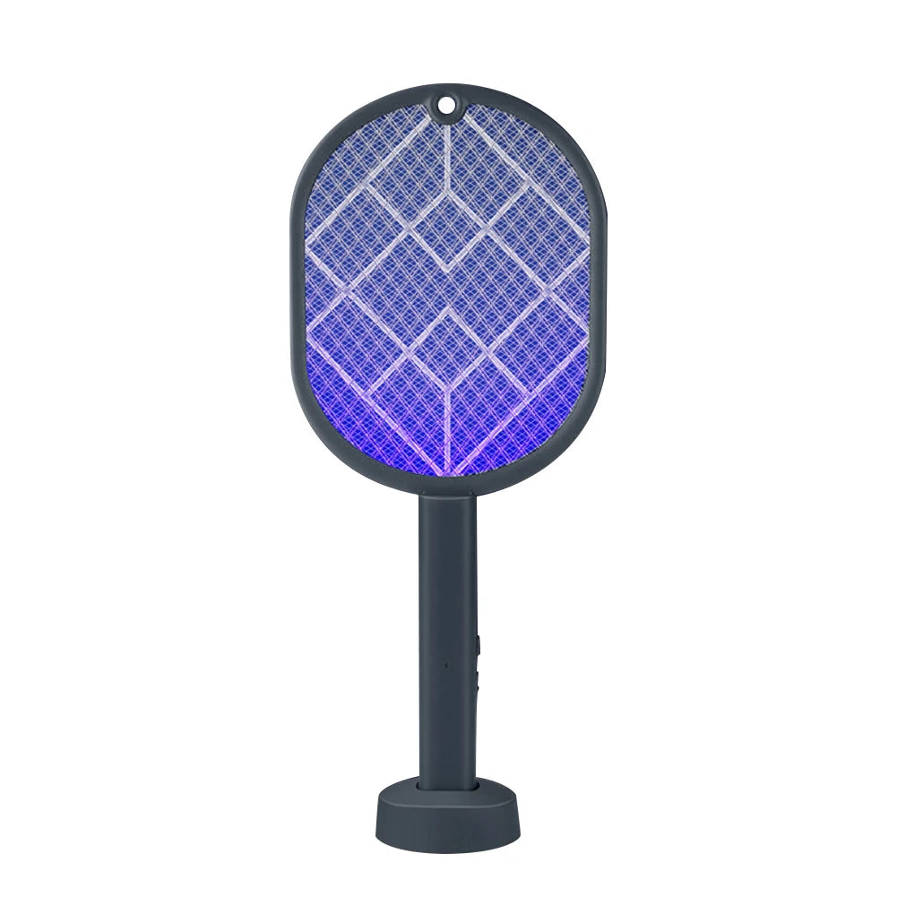 USB Rechargeable Electric Mosquito Swatter UV Light