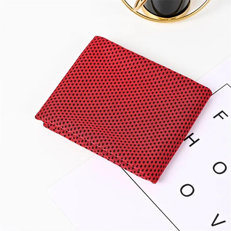 Quick Dry Cooling Towel with Textured Dot Pattern