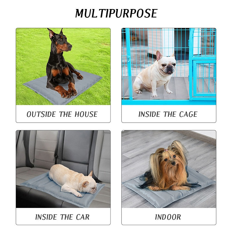 Waschbare Kühlmatte für Haustiere, Sommer-Ruhepad für Hunde und Katzen