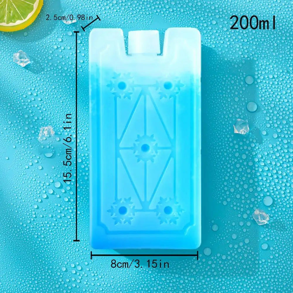 Portable Reusable Rectangular Cooling Ice Pack Pad