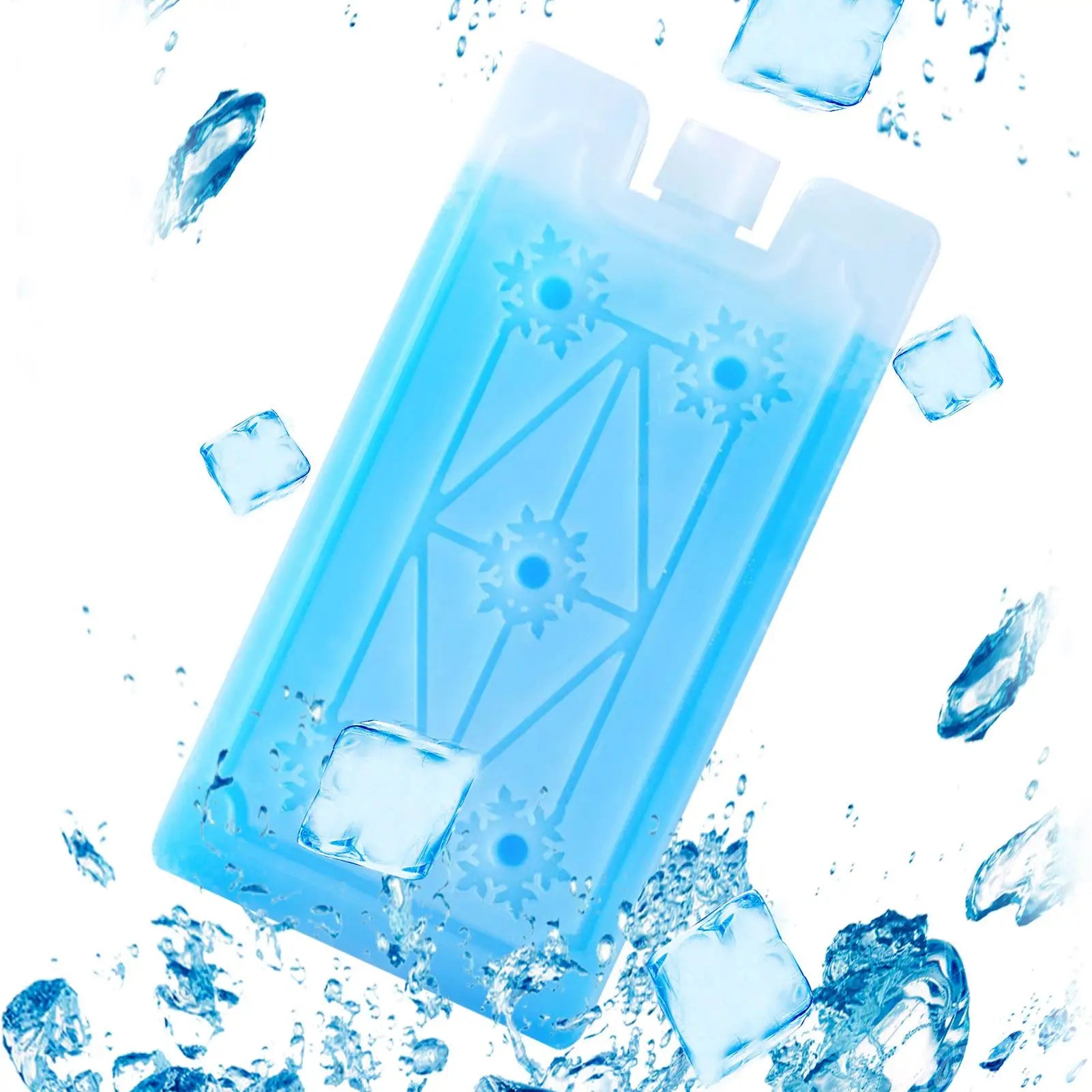 Portable Reusable Rectangular Cooling Ice Pack Pad
