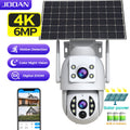 4K Dual Lens Solar Powered Outdoor Security Camera