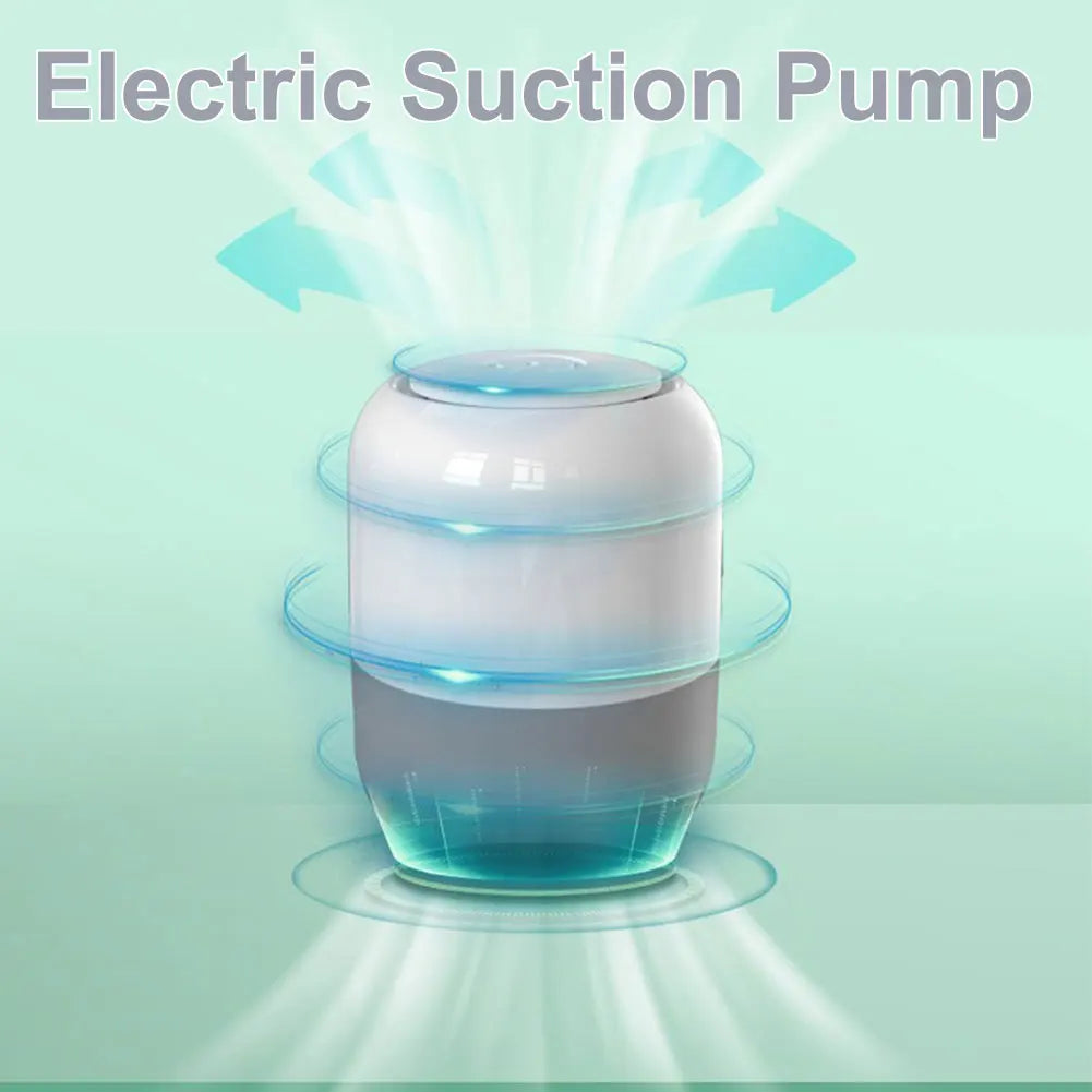 Portable Electric Vacuum Pump Space Saving Storage Device