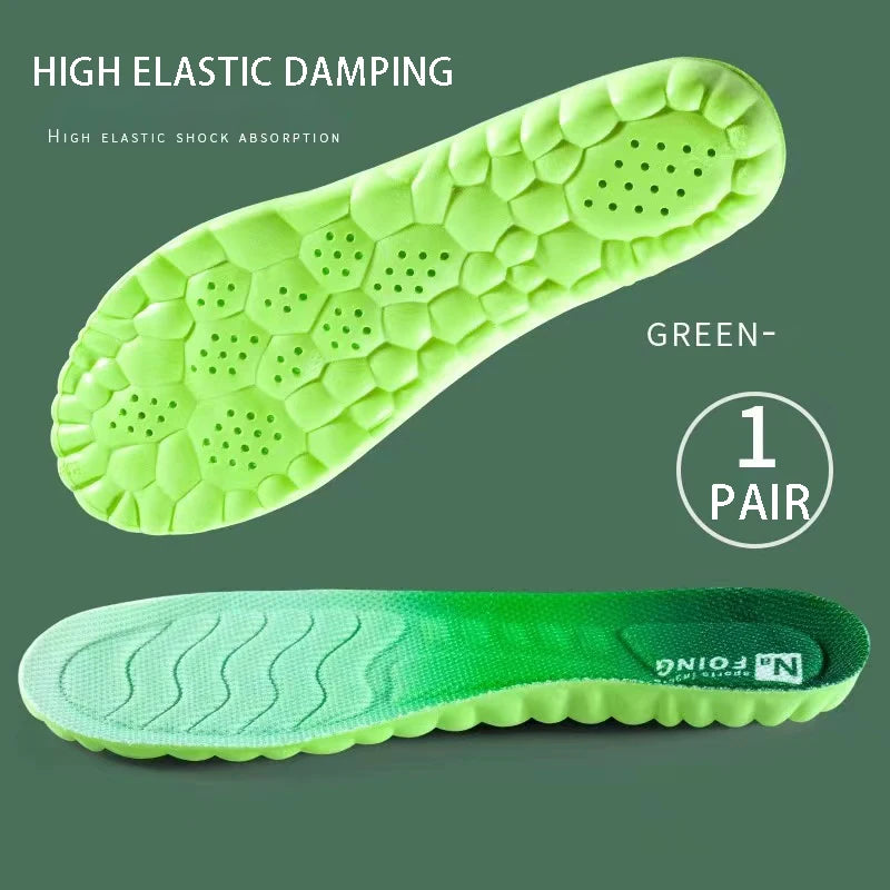 4D-Massage-Schuhsohlen mit Fußgewölbeunterstützung und Stoßdämpfung