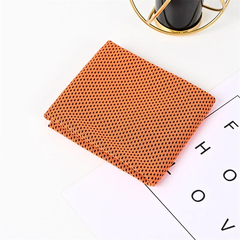 Quick Dry Cooling Towel with Textured Dot Pattern