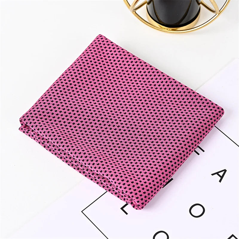 Quick Dry Cooling Towel with Textured Dot Pattern