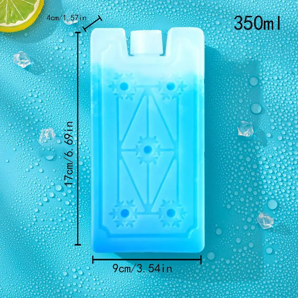 Portable Reusable Rectangular Cooling Ice Pack Pad