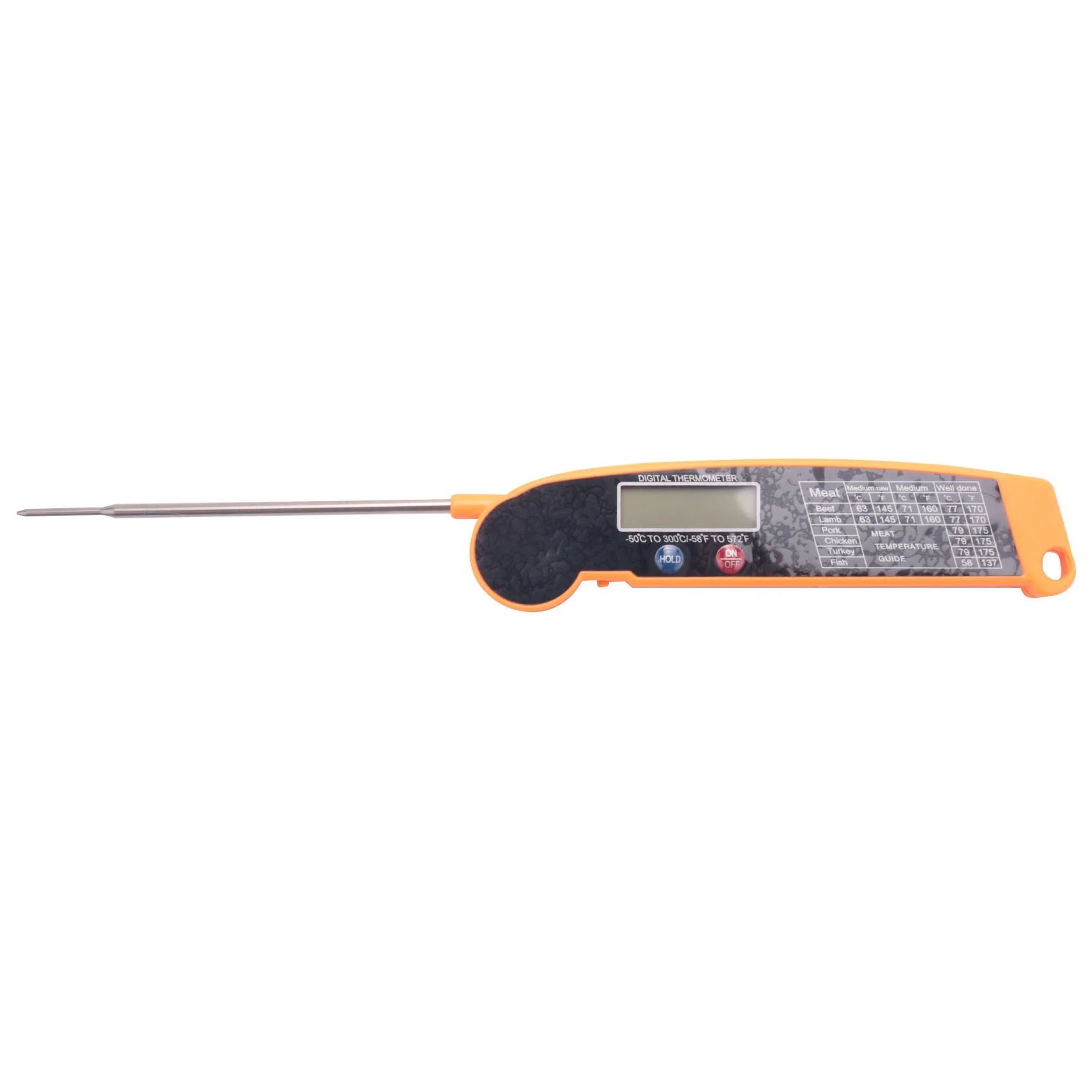 Digital Instant Read Food Thermometer with Folding Probe