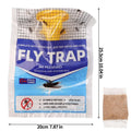 Disposable Hanging Fly Trap Bag with Water Soluble Bait
