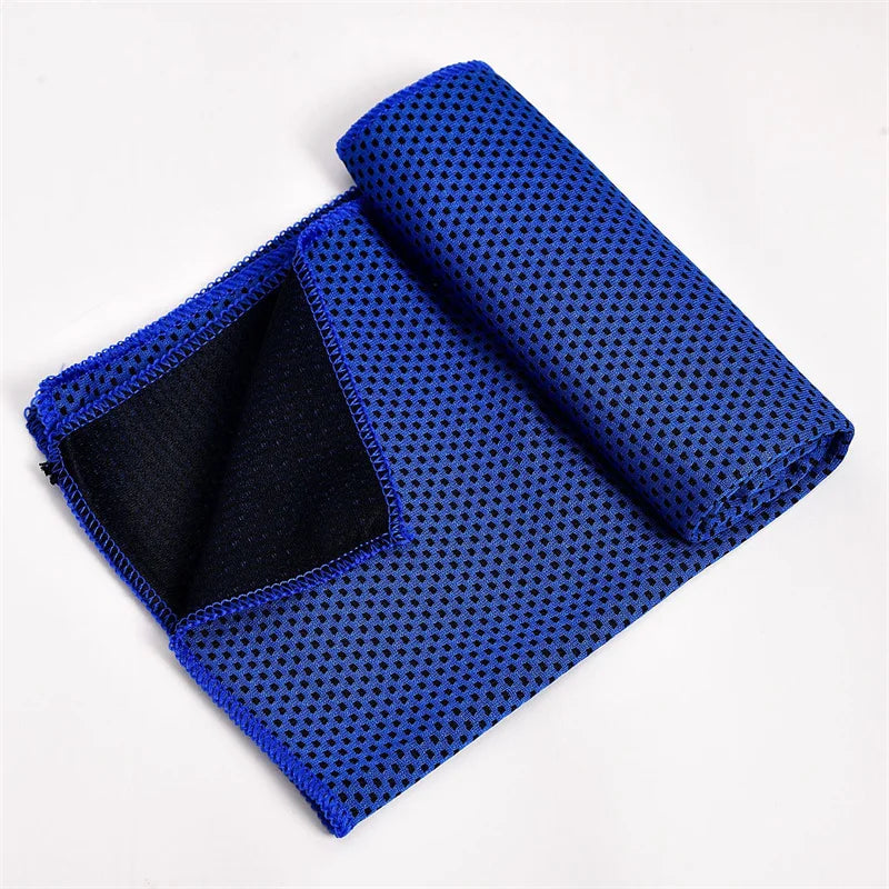 Quick Dry Cooling Towel with Textured Dot Pattern