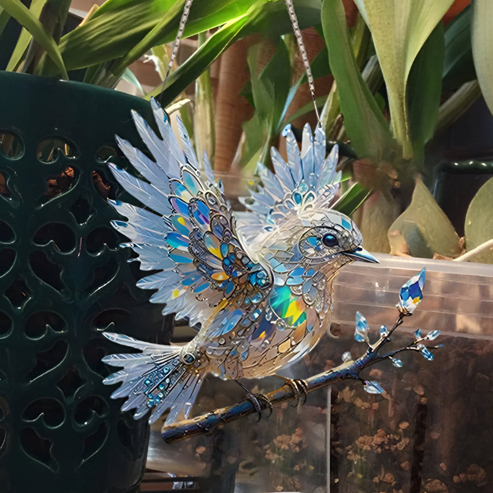 Bluebird Window Suncatcher Hanging Ornament