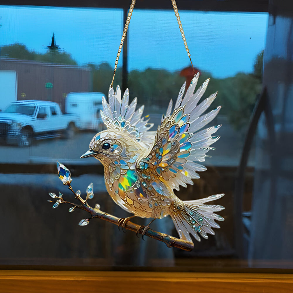 Bluebird Window Suncatcher Hanging Ornament