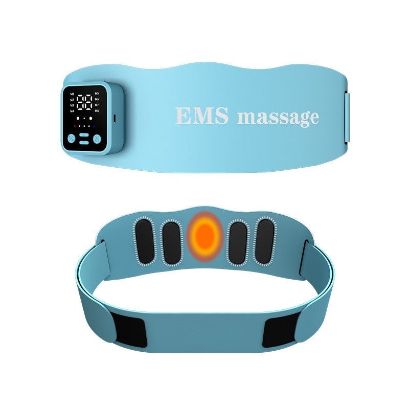 ABS Stimulator Belt with Ems Muscle Stimulation Heated Abdominal and Wireless Remote Control - Image 2