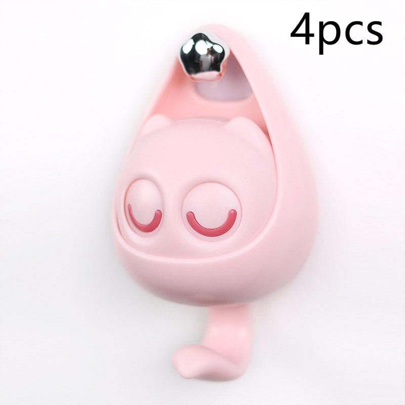 Adhesive Wall Hook Coat for Mounted Rack with Mechanical Cat Eye Design and Self-Adhesive Backing - Image 22