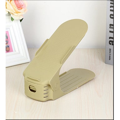 Adjustable Shoe Rack and Storage Organizer with Double-Tier Slots and Non-Slip Surface - Image 15