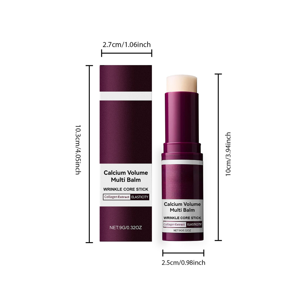Anti Chafing Moisturizing Balm Stick for Face and Neck 9g - Image 4